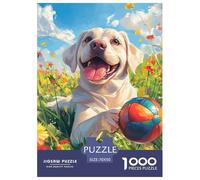 The Labrador Retriever 1000 Piece Jigsaw Puzzles for Adults Challenge High Difficulty Home Decors Creativity & Gift Giving 70x50cm/1000pcs