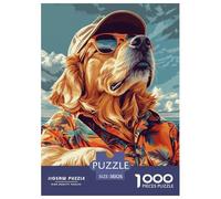 The Labrador Retriever 1000 Piece Puzzle for Adults Animal Challenge Colourful Educational Games 100% Recycled Cardboard Jumbo 38x26cm/1000pcs