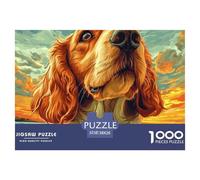 The Labrador Retriever 1000 Piece Puzzles Age 14+ for Adults Animal Whimsical Challenge Colourful Creativity Gift Giving 100% Recycled Cardboard Jumbo 38x26cm/1000pcs