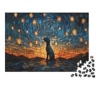 The Labrador Retriever Jigsaw Puzzles for Adults 1000 Piece Jigsaw Puzzles for Adults Kids Learning Educational Toys Family Games Christmas Birthday GiftsPremium & Durable for Stress Relief 1000pcs (7