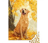The Labrador Retriever Jigsaw Puzzles for Adults Animal Puzzles 1000 Piece Impossible Puzzle Home Decoration Gifts 1000pcs (75x50cm)