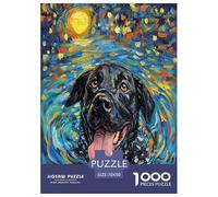 The Labrador Retriever Jigsaw Puzzles Puzzle for Adults Kids. 1000 Pieces Impossible Challenge Toy Educational Games Home Decoration for Adults& Kids Age 14 Years Up 70x50cm/1000pcs