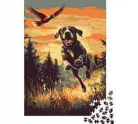 The Labrador Retriever Puzzle Relax Challenge Toy Paper Rectangular Jigsaw Puzzle for Boy Or Girl 1000pcs (38x26cm)