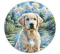 The Labrador RetrieverJigsaws 1000 Piece Unique Jigsaw for Adults 1000 Puzzlespetdog Challenging Puzzle Game for Gifts 1000pcs (67.5x67.5cm)