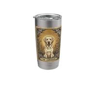 The Labrador Tarot Card Stainless Steel Insulated Tumbler