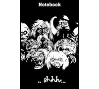The Labyrinth Goblins Notebook: Wide Ruled Lined Paper Writing (110 Pages 6 x 9 Inches) Composition Writing