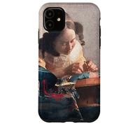 The Lacemaker by Johannes Vermeer (1669-1670) Case for iPhone 11