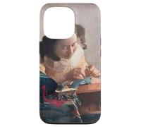 The Lacemaker by Johannes Vermeer (1669-1670) Case for iPhone 13 Pro