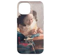 The Lacemaker by Johannes Vermeer (1669-1670) Case for iPhone 15