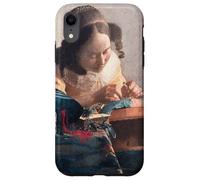 The Lacemaker by Johannes Vermeer (1669-1670) Case for iPhone XR