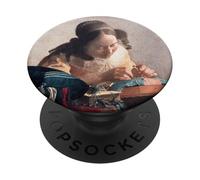 The Lacemaker by Johannes Vermeer (1669-1670) PopSockets Adhesive PopGrip