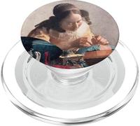 The Lacemaker by Johannes Vermeer (1669-1670) PopSockets PopGrip for MagSafe
