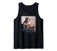 The Lacemaker by Johannes Vermeer (1669-1670) Tank Top