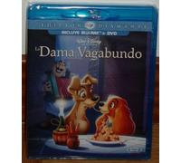The Lady And The Tramp Disney Combo Blu-Ray + DVD New Sealed Animation R2