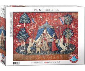 The Lady and the Unicorn Eurographics 1000 Piece Jigsaw Puzzle Gift NEW 2026