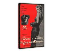 The Lady from Shanghai Canvas Poster Bedroom Decor Landscape Office Room Decor Gift 08x12inch(20x30cm)