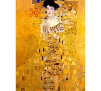 The Lady in Gold - Gustav Klimt - Large Notebook: 120 Lined Pages, College Ruled, 8.5"x 11" Journal Diary Notepad