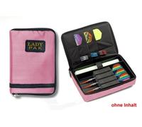 The Lady Pak - Dart Case For 1 To 2 Mounted Sets Pink Dart Case
