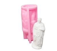The Lady Sculpture Silicone Molds for Epoxy Resin Soap Making Cement Gypsum Silicone Molds for Home Decoration Sculpture Epoxy Resin
