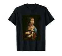 The Lady with an Ermine by Leonardo da Vinci (1490) T-Shirt