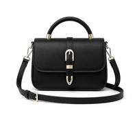 The lady's small handbag has a slanted shoulder strap that can be adjusted. It is a PU leather crossbody bag, suitable for travel, shopping and daily use.