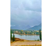 The Lake Before the Frost Lined Notebook