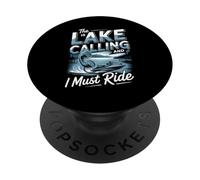 The Lake Is Calling And I Must Ride Jetski Life PopSockets Adhesive PopGrip