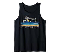 The Lake is My Happy Place Paddleboard SUP Paddling Tank Top