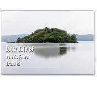 The Lake Isle of Innisfree, Written About in A Poem by W.B. Yeats, Fridge Magnet
