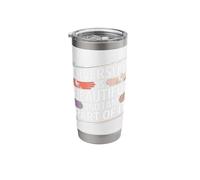 The Lake Reflects Courage Determination and Heart Motivation Stainless Steel Insulated Tumbler