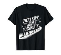 The Lake Reflects Courage Determination Heart for Nature T-Shirt