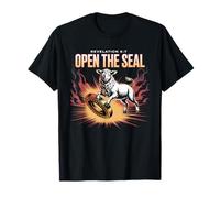 The Lamb Opens The Seal Revelation Bible Verse T-Shirt