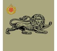 The Lancashire Regiment LANCS Kings (SK56A) Waterproof Vinyl Stickers Decal Army Veteran Squaddie (150mm)
