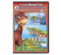 The Land Beforee Time VIII-X 3 Movie Family Fun Pack