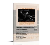 The Land Is Inhospitable And So Are We-MitskiWaterproof Posters Wall Art Posters Waterproof Home Printing Moisture-proof Easy to Install And Fade ResistantFrame-style12x18inch(30x45cm)