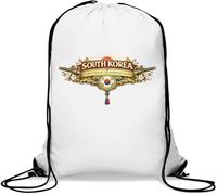 The Land Of The Morning Calm Gym Sack Casual Drawstring Bag White