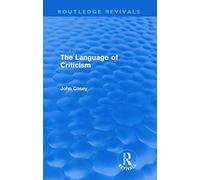 The Language of Criticism (Routledge Revivals)