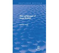 The Language Of Jane Austen (Routledge Revivals)