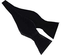 THE LAPEL PROJECT Self Tie Black Velvet Bow tie tuxedo Velvet Bow tie Mens & Womens Adjustable
