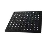 The large steel shower head with powerful water flow is an upgraded luxury shower that provides full body coverage and a relaxing massage