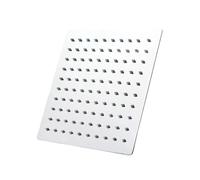 The large steel shower head with powerful water flow is an upgraded luxury shower that provides full body coverage and a relaxing massage