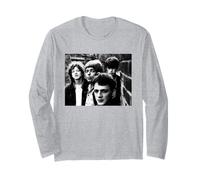 The La's There She Goes Rock Band Portrait By AJ Barratt Long Sleeve T-Shirt