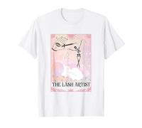 The Lash Artist Tarot Card Lash Babe Lash Tech Esthetician T-Shirt