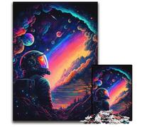 The Last Astronaut Puzzle 1000 Pieces Jigsaw Impossible Jigsaw Puzzles for Adults for Birthdays And Holidays 26X38CM/10.23x14.96inch