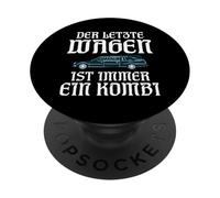 The last car is always a combination of black humor PopSockets Adhesive PopGrip