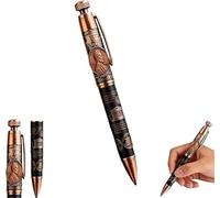The Last Cent 2025 Commemorative Pen - Lincoln Relief One Cent Coin Collectible Pens, Vintage and Matte, Aged Copper Accents, Gifts for Coin Collectors & History Lovers (1 Pcs)