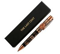 THE LAST CENT 2026 Commemorative Pen, Vintage Lincoln Relief One Cent Coin Tribute Pen, Patriotic Historical Gift for Coin Collectors