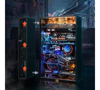 Robotime ROKR The Last City Marble Run DIY 3D Puzzle Set 14.5 x 7.7 x 23.1 cm 1PC