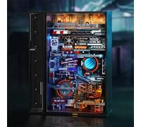 Robotime ROKR The Last City Marble Run DIY 3D Puzzle Set 14.5x7.7x23.1cm 1 Pc