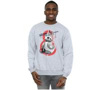 The Last Jedi BB-8 Roll With It Sweatshirt Star Wars Grey XXXL